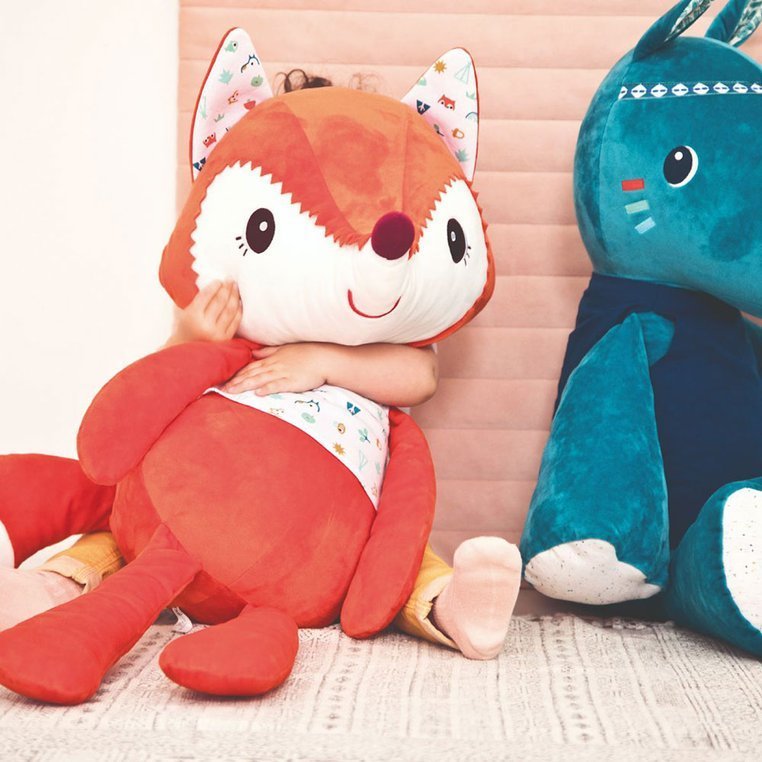 Lilliputiens, Duża przytulanka Lisiczka Alice 82 cm 9 m+