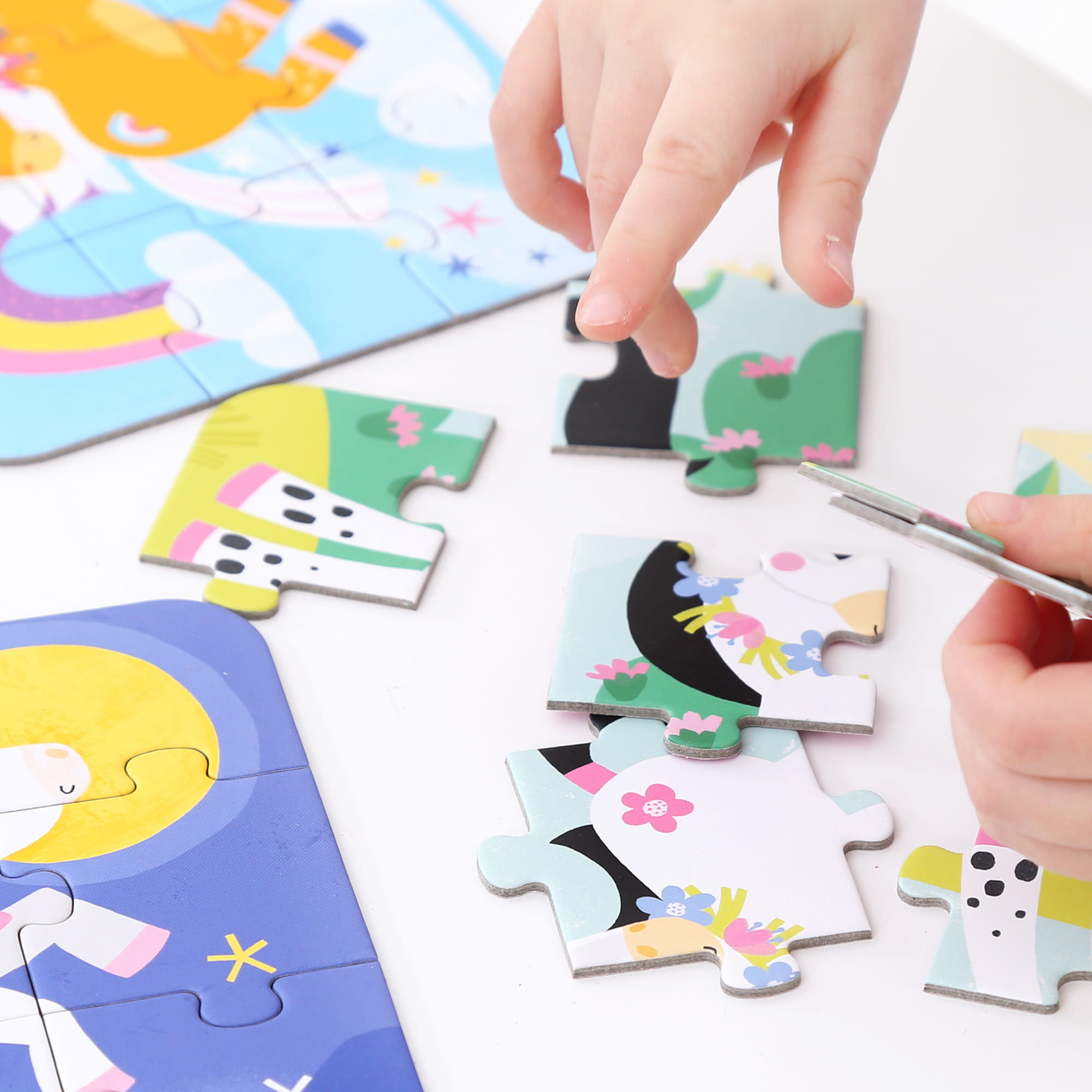 Czuczu Puzzle Układam Koniki 20el 2+