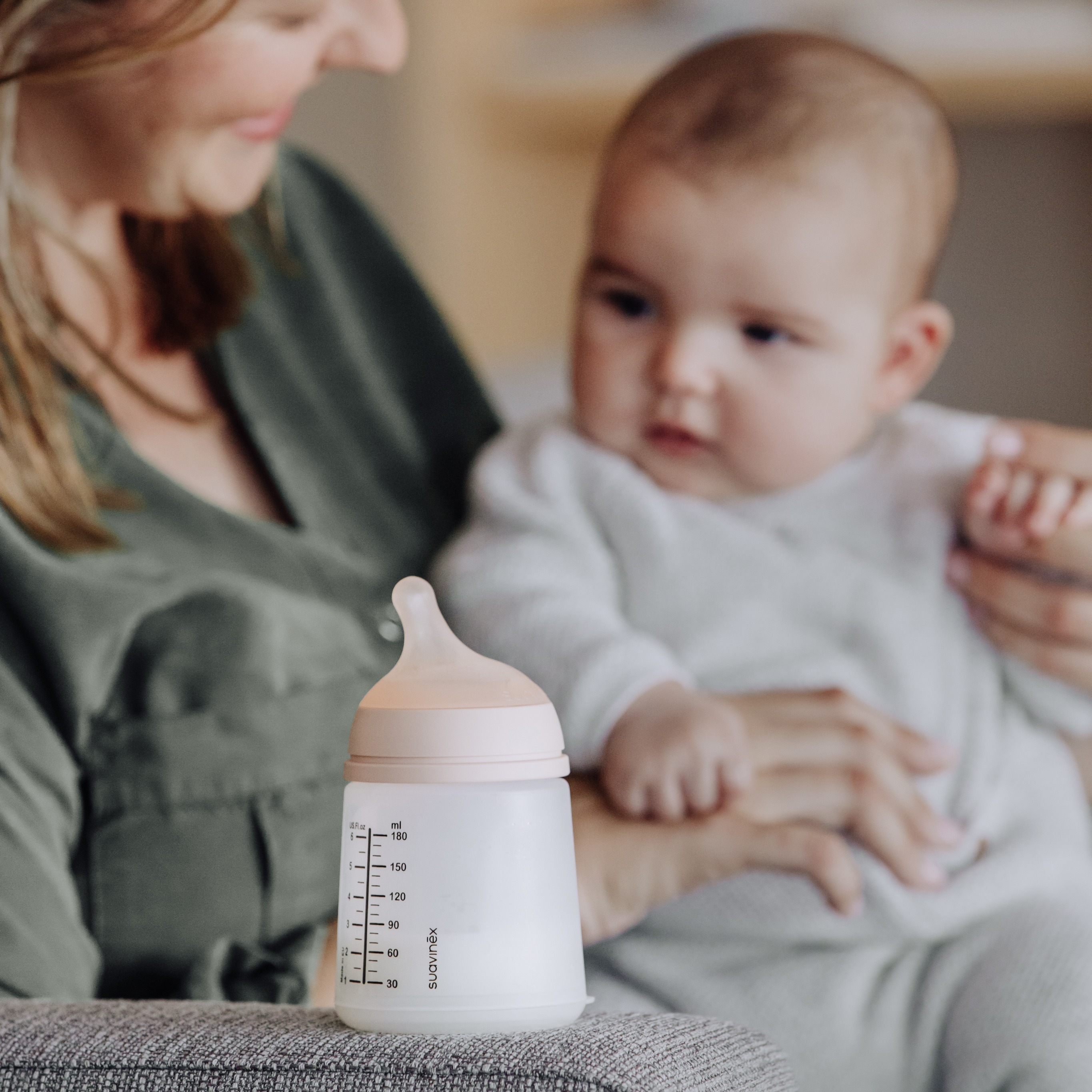 Suavinex Butelka Antykolkowa Zero Zero 180ml Wolny Przepływ 0-3m