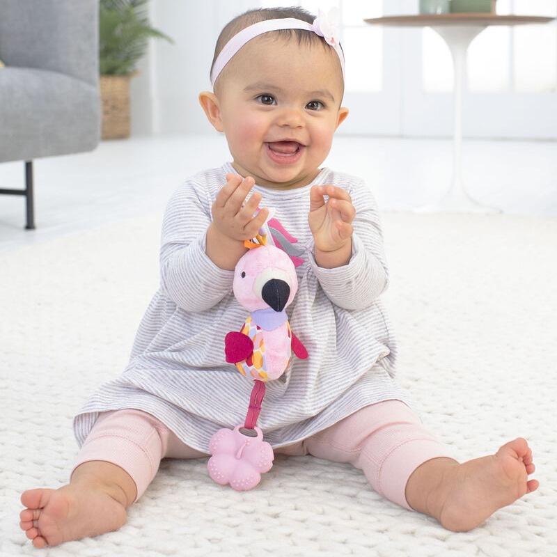 Skip Hop Zawieszka Flaming Bandana Buddies 0+ | Zabawka Sensoryczna