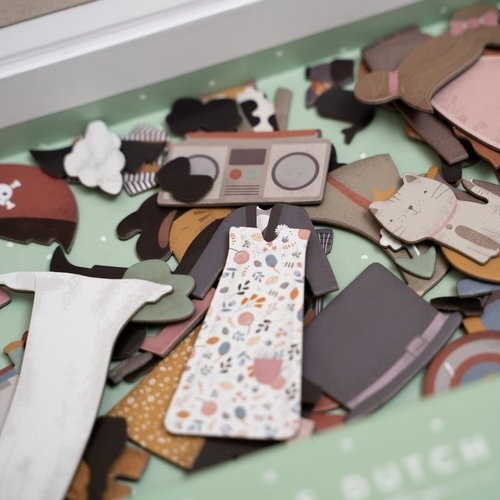 Little Dutch Układanka Magnetyczna Rosa & Jim 3+ lat