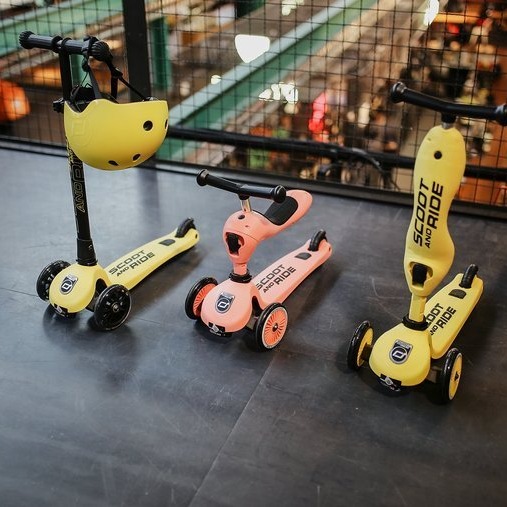 Scoot & Ride Kask XXS-S Lemon 1-5 lat