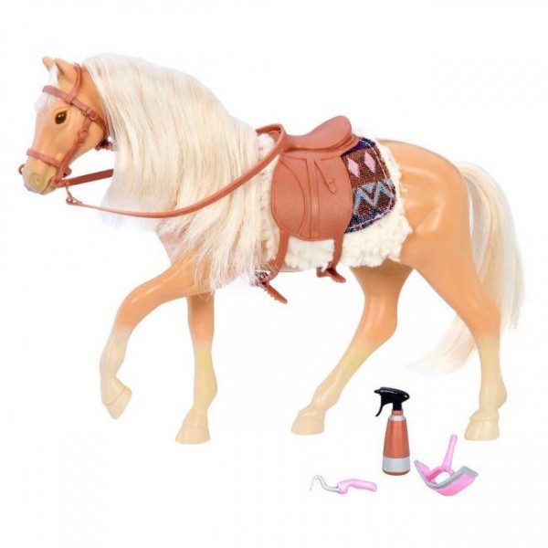 Lori Koń American Quarter Horse 15cm z akcesoriami 3+