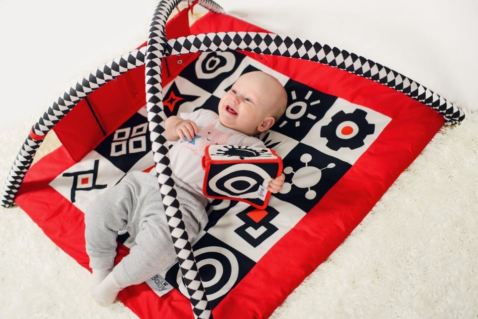 Baby Senses Mata Edukacyjna Kontrastowa 0+ | Baby Senses