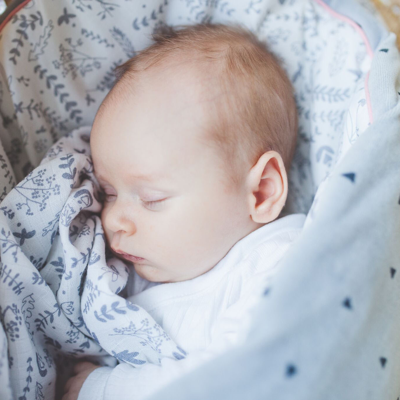 Pink no more, Rożek niemowlęcy BOTANIC