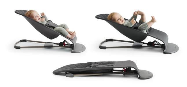 BabyBjorn Leżaczek Bliss Antracytowy 0+