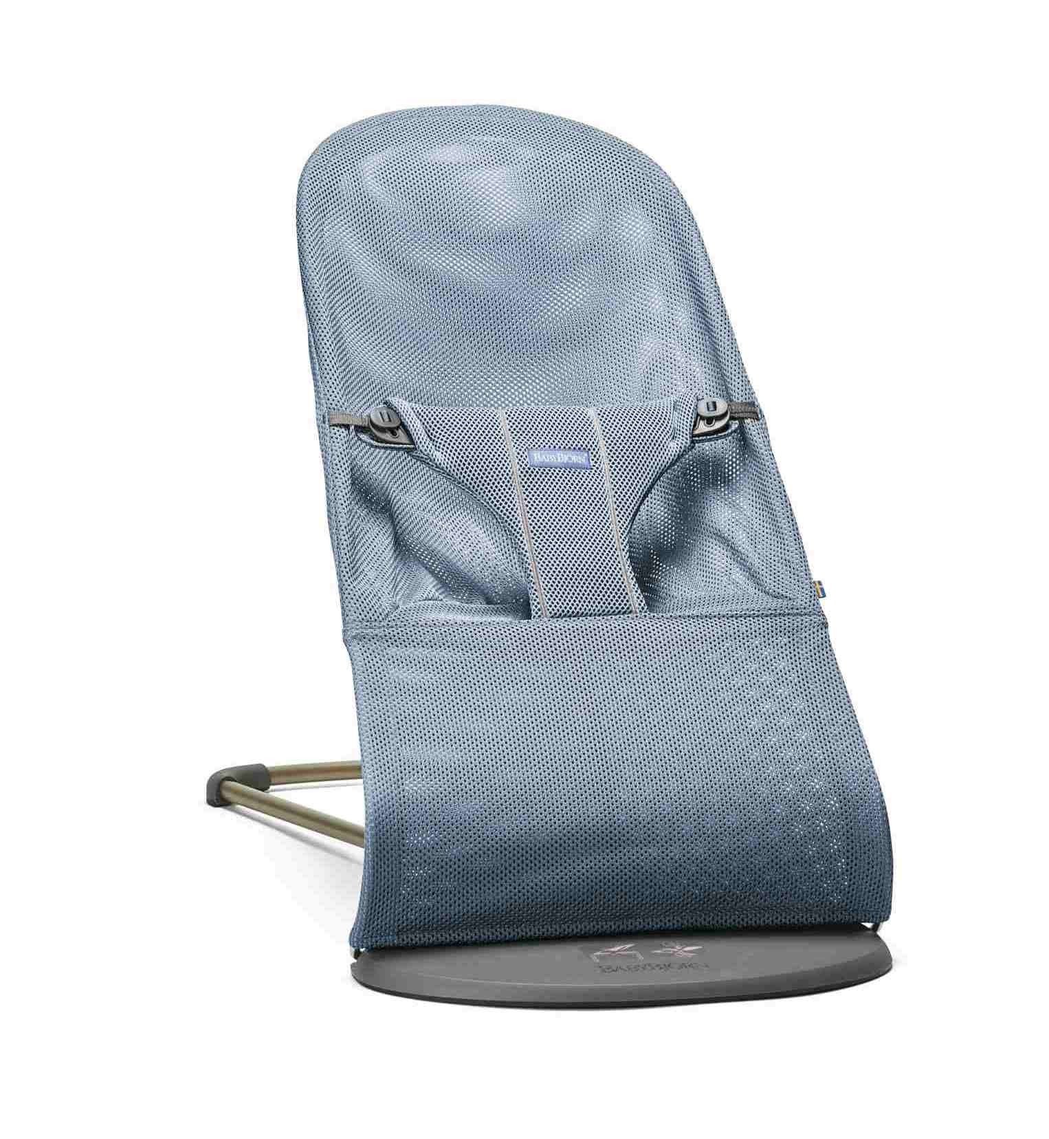 BabyBjorn, leżaczek BLISS MESH - Niebieski