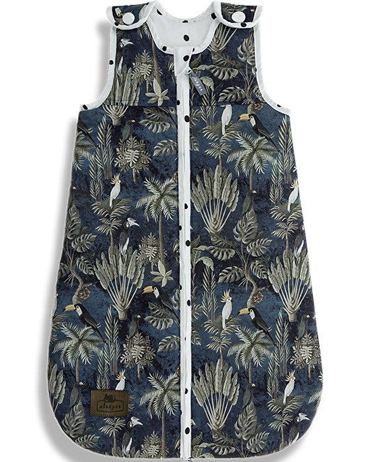 Sleepee, Śpiworek NewBorn Jungle - Dark Blue