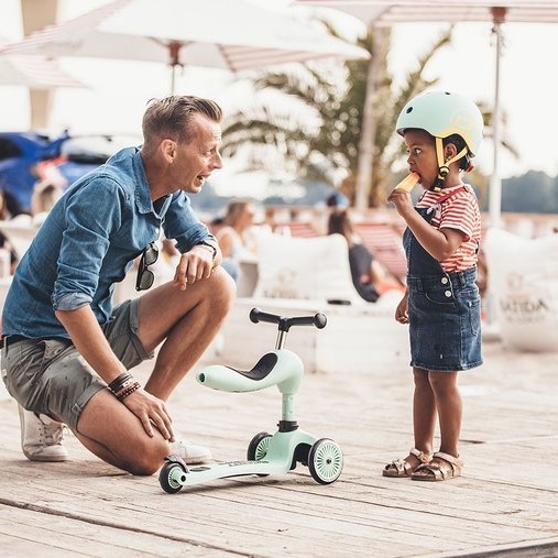 Scootandride, Kask XXS-S dla dzieci 1-5 lat Blueberry