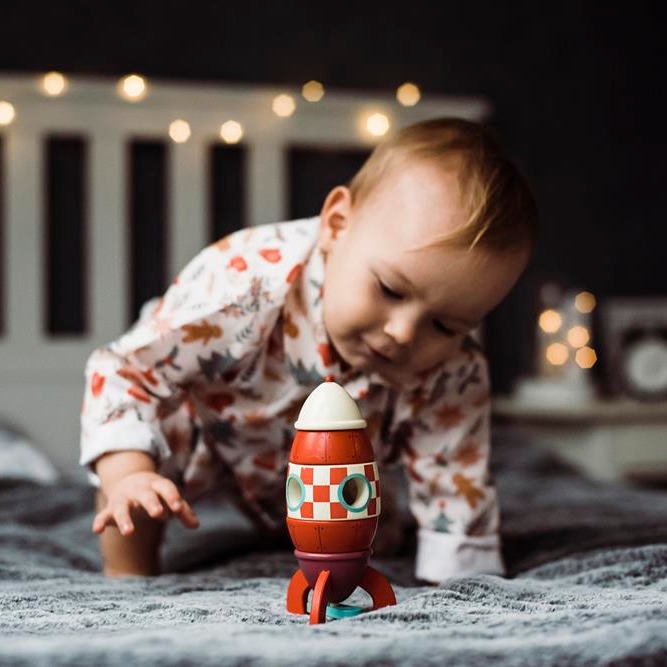 Janod Rakieta Magnetyczna 12 el. 3+