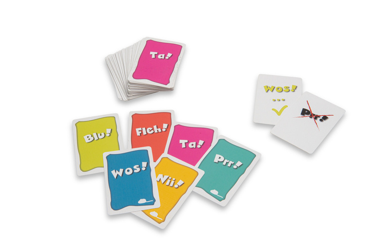 BS Toys Gra Karciana Nii No Fleh - Nauka Słów 6+