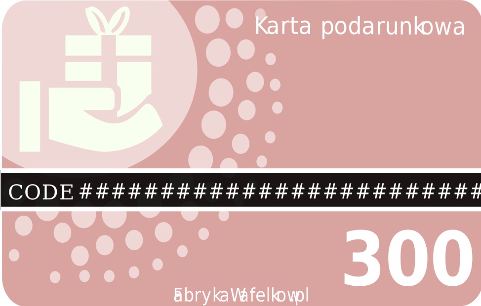 Karta podarunkowa 300