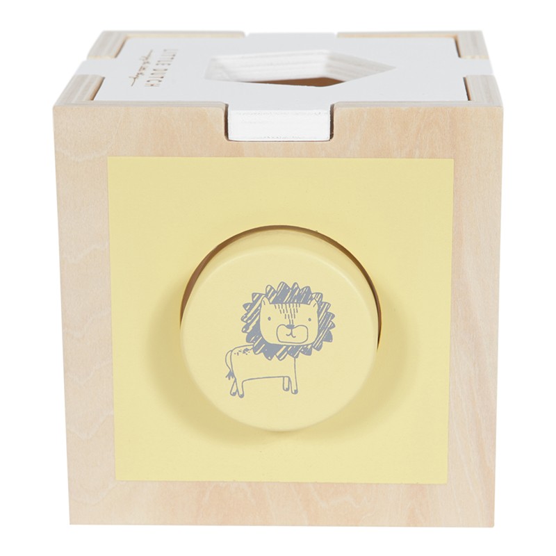 Little Dutch Sorter Kształtów Zoo Błękit 12m+