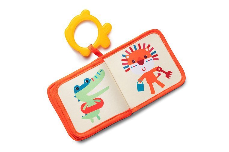 Lilliputiens Książeczka do kąpieli Lew Jack 6m+