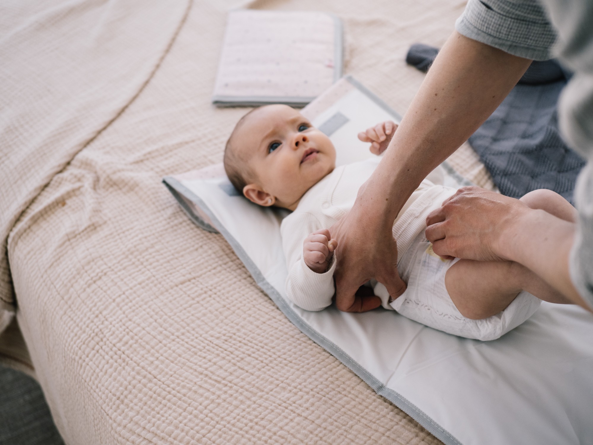 My Bag's Przewijak Leaf Pink 22x32cm