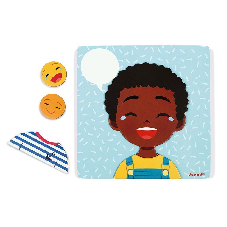 Janod Magnetyczna Układanka Emocje 3+