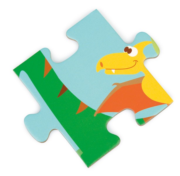 Scratch Puzzle Dinozaury 40 elementów 4+