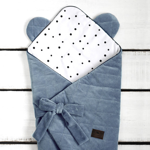 Sleepee Rożek niemowlęcy Royal Baby Denim 0+