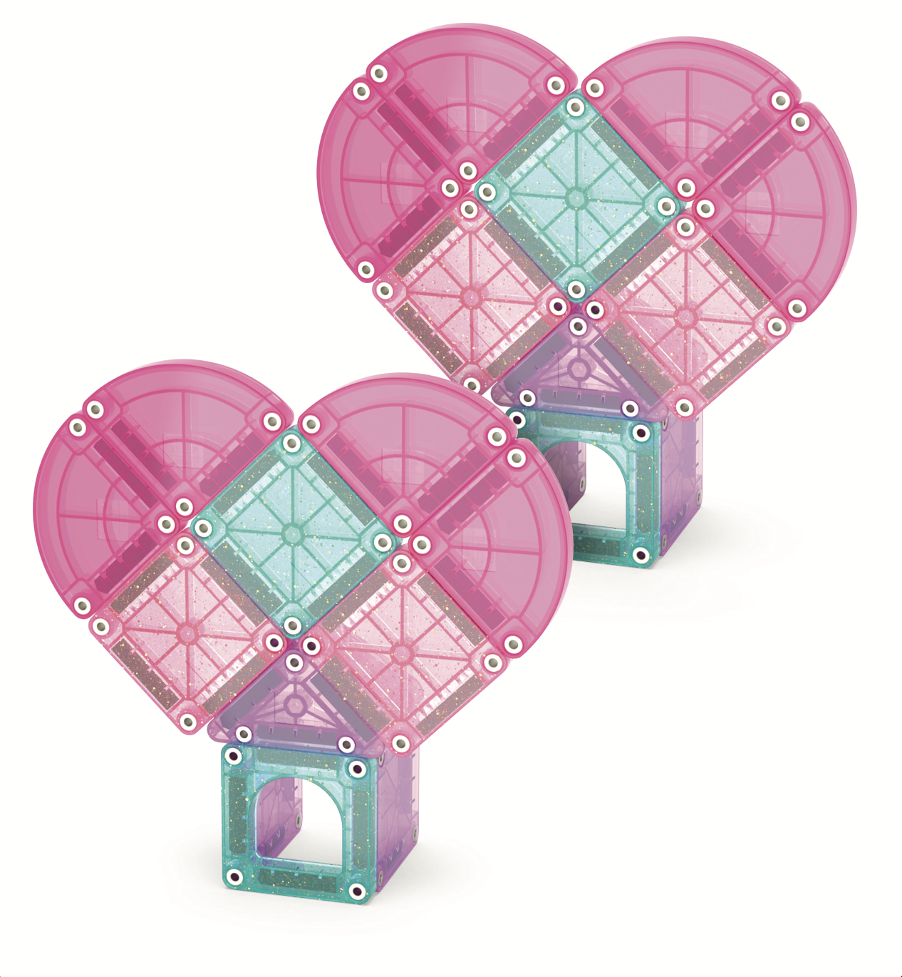MAGNA-TILES microMAGS Heart Travel 26el 3+