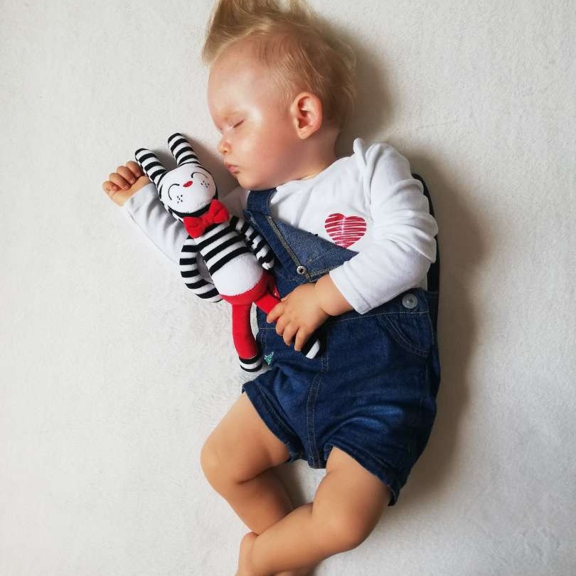 Mom's Care Przytulanka kontrastowa Hycuś 0+