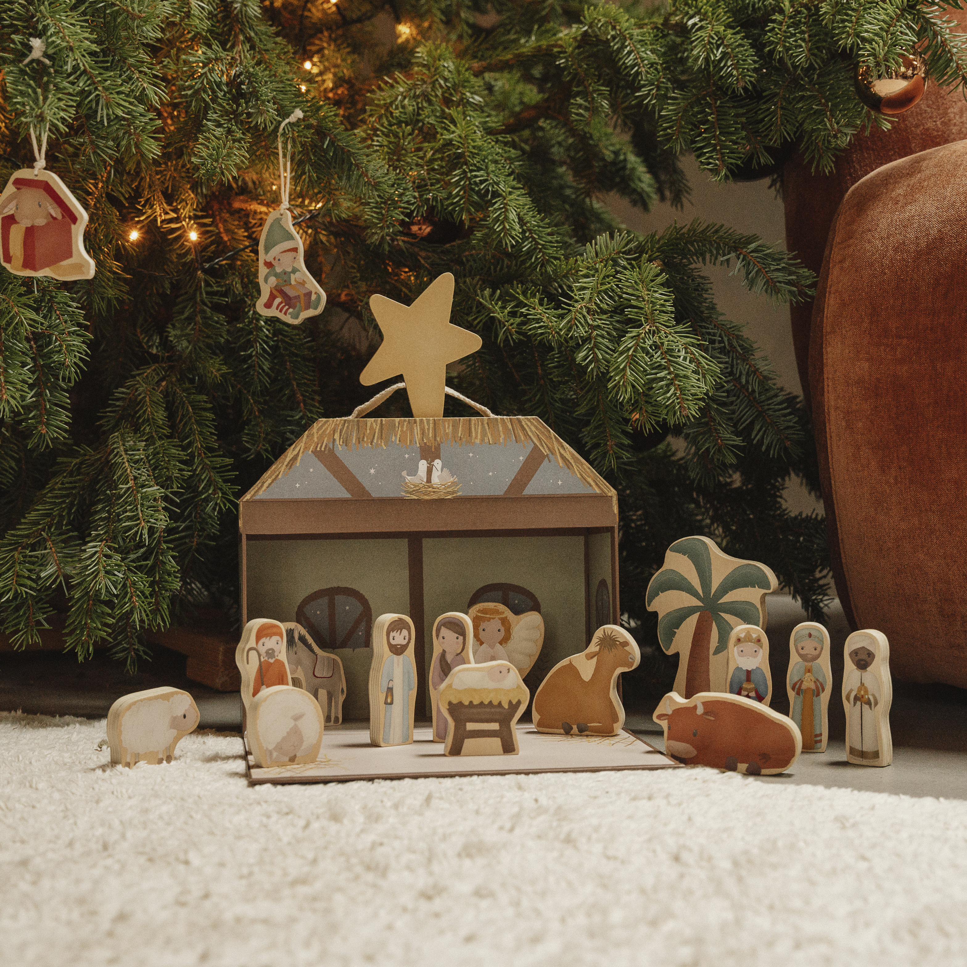 Little Dutch Szopka Świąteczna w Walizeczce 18m+