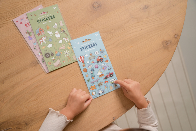 Little Dutch Naklejki Jim & Friends 3+