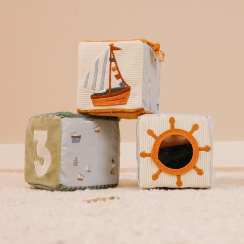 Little Dutch, 4 Miękkie kostki aktywizujące Sailors Bay