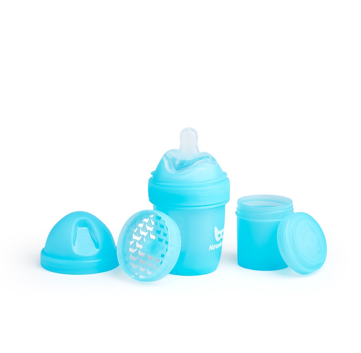 Herobility Butelka antykolkowa Herobottle 140 ml, niebieska