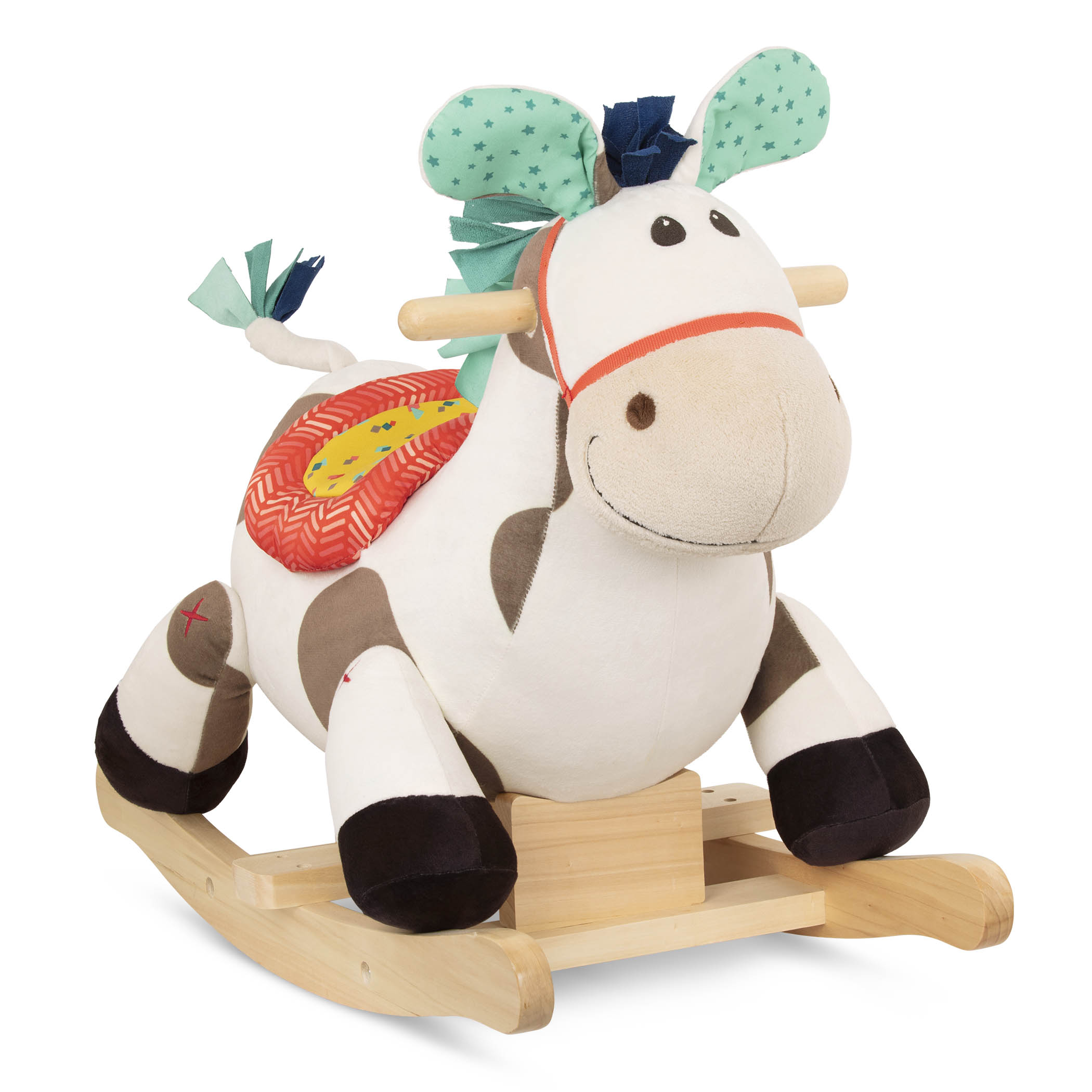 B.toys, Rodeo Rocker Spotty – pluszowy KOŃ na biegunach