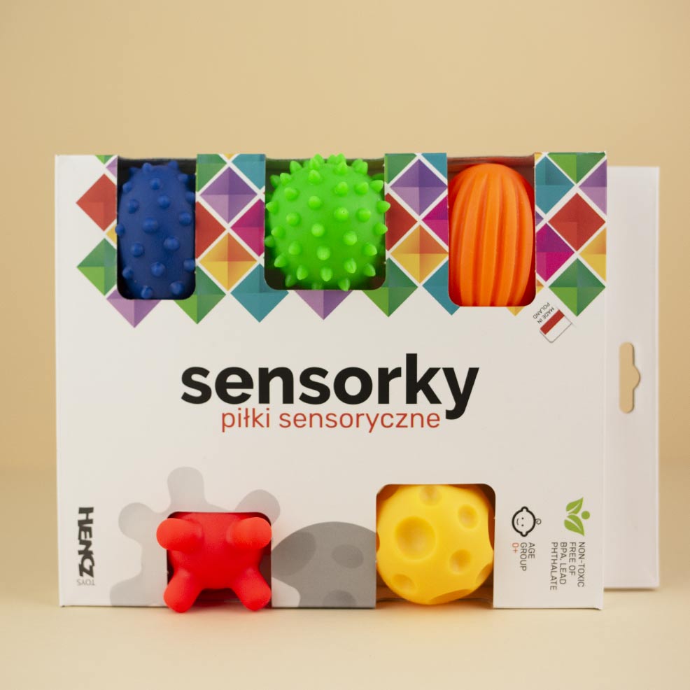 Mom's Care Piłki Sensoryczne 5 szt. 0+