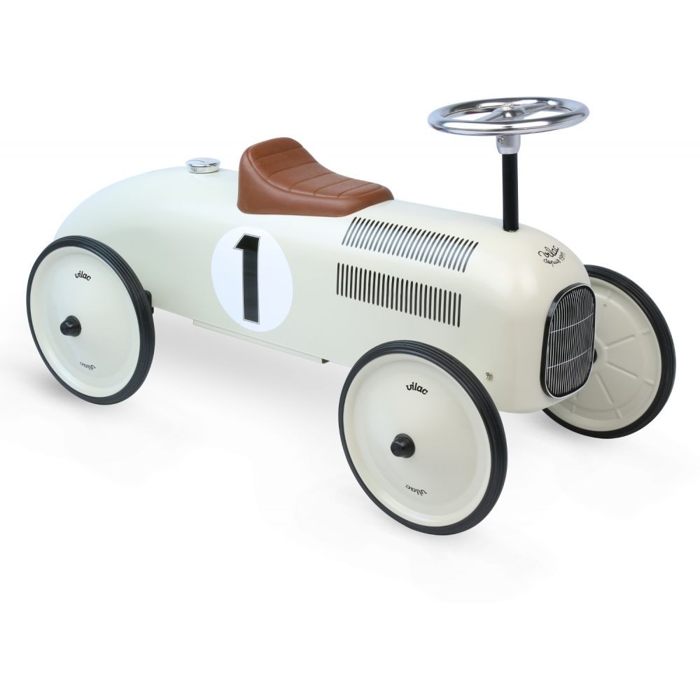 Vilac, Jeździk metalowy nr  1 biały