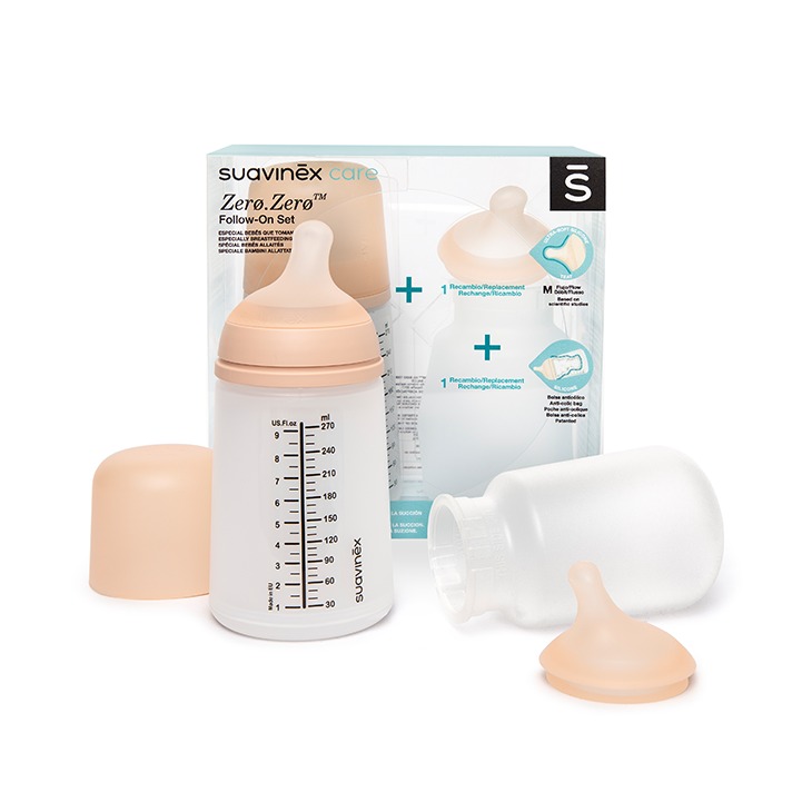 Suavinex Zestaw Startowy ZERO ZERO 270ml