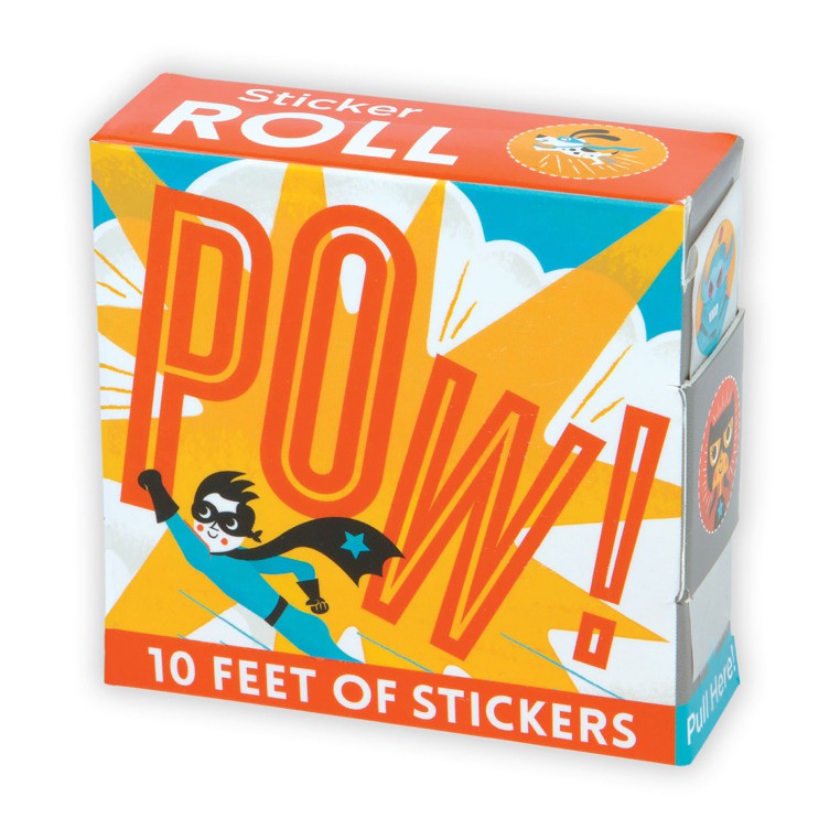 MUDPUPPY Naklejki Superbohaterowie 100 szt. 3+