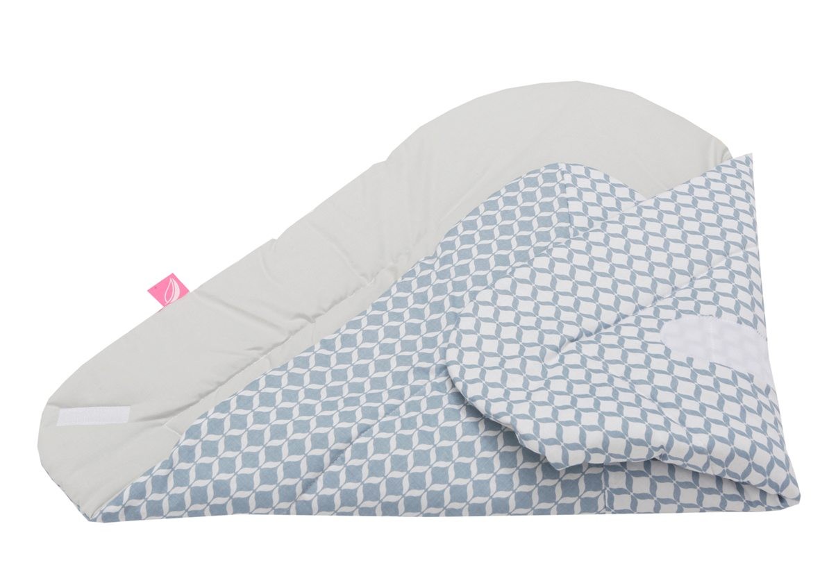 Motherhood Rożek Classics Kokosowy Niebieski 72x72cm