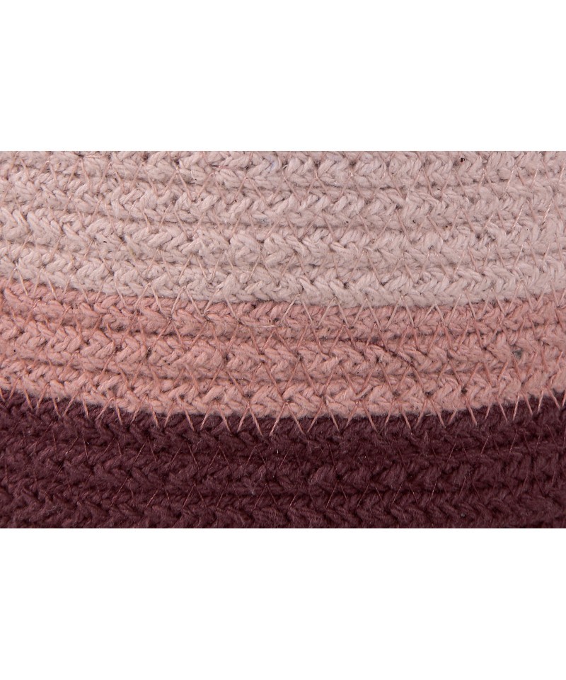 Lorena Canals Kosz Basket Mini Tricolor Vintage Nude 15x15cm