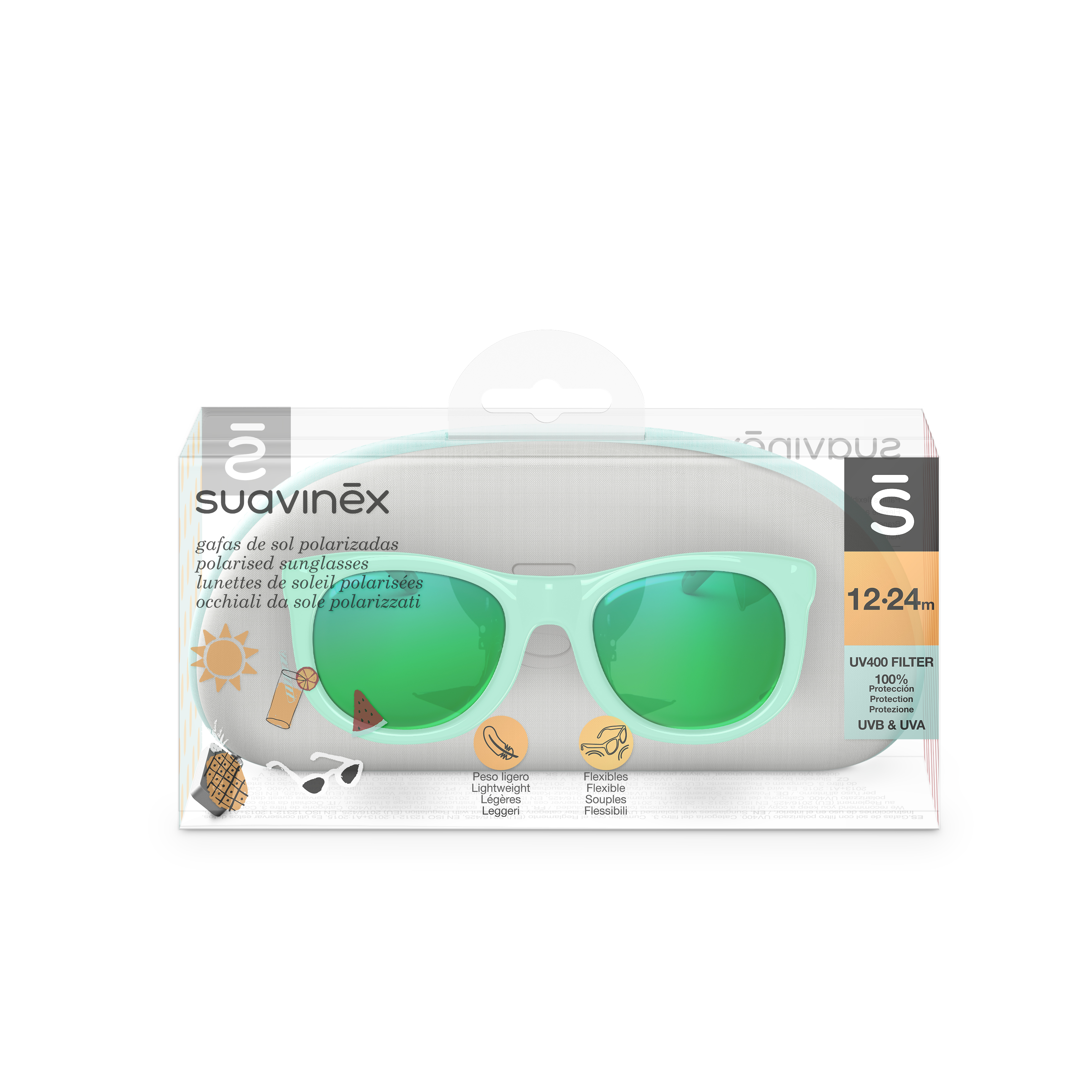 Suavinex Okulary Przeciwsłoneczne Polaryzacyjne 1-2 lata