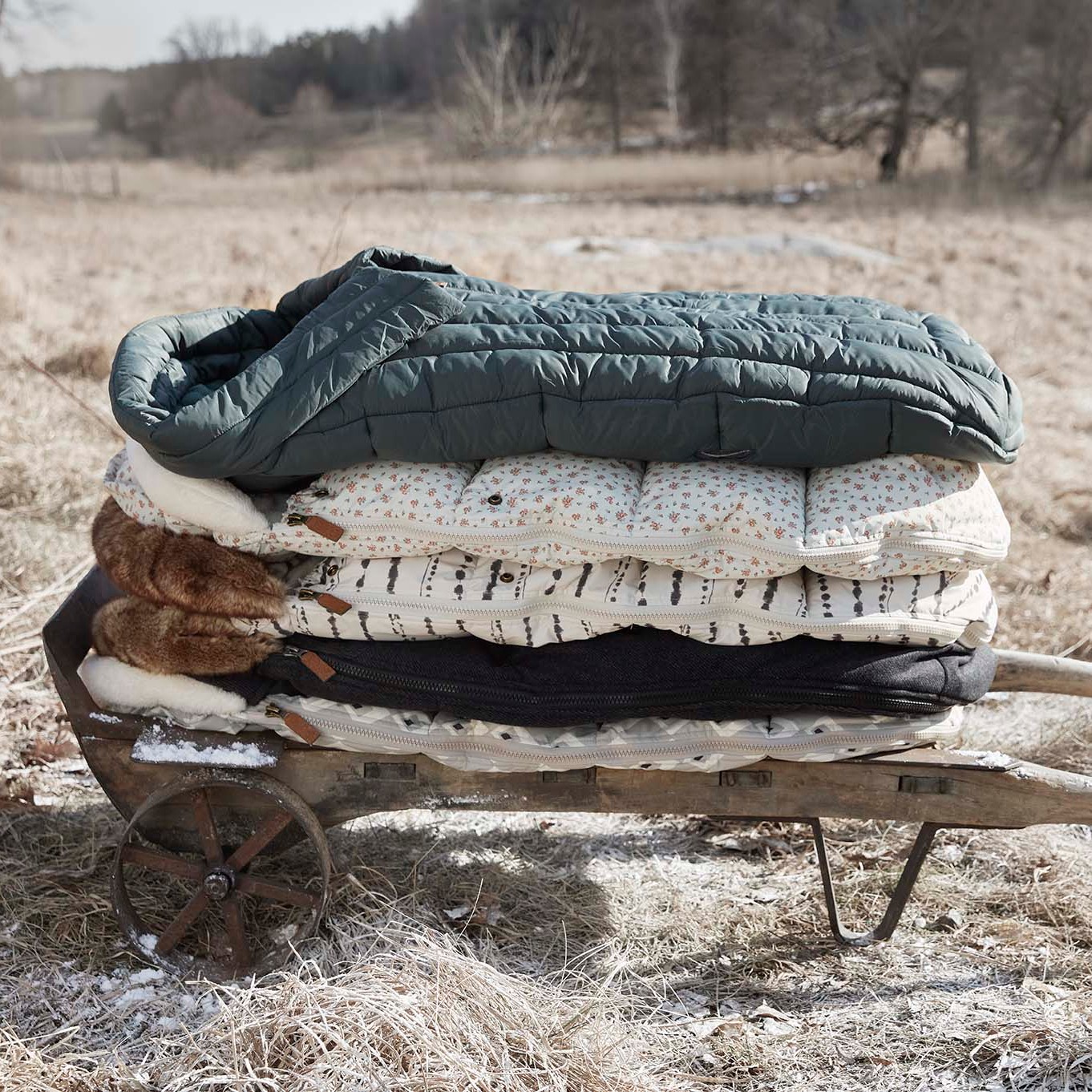 Elodie Details Śpiworek do wózka Pure Khaki 0+