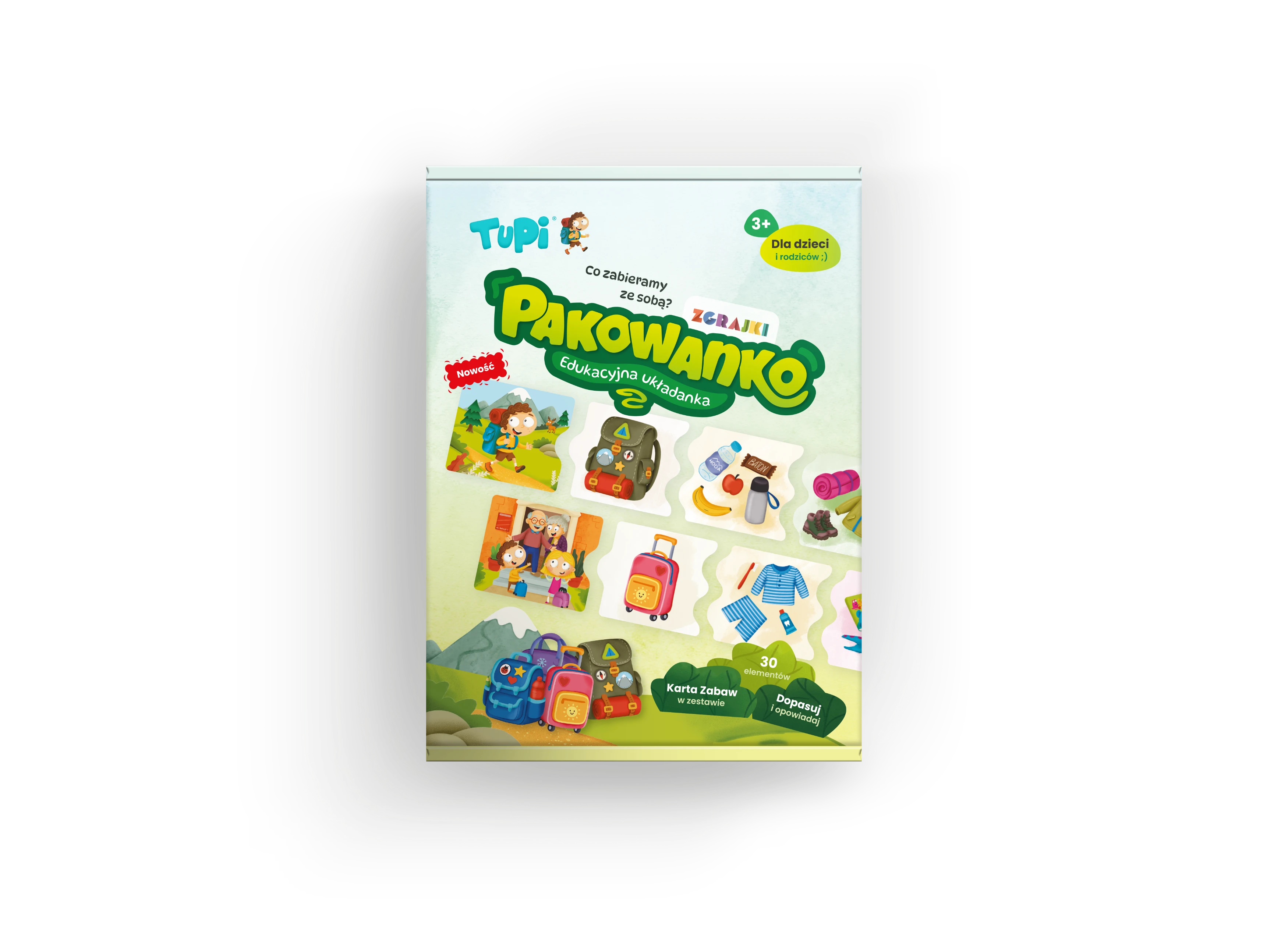 Kraina Relacji Zgrajki Pakowanko Drewniana Układanka 3+