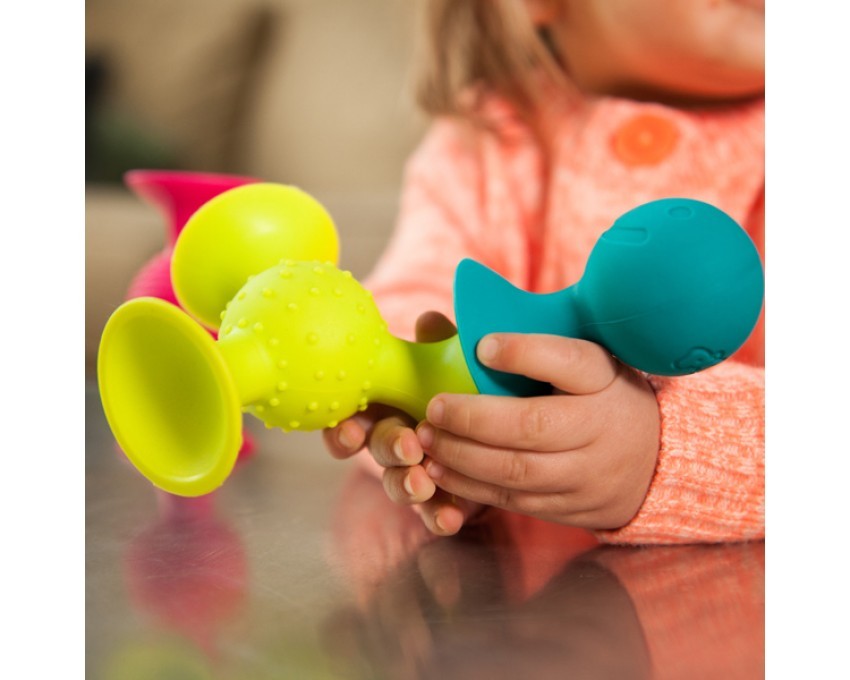 Fat Brain Toys Przyssawki Bobo - Sensoryczne 6m+