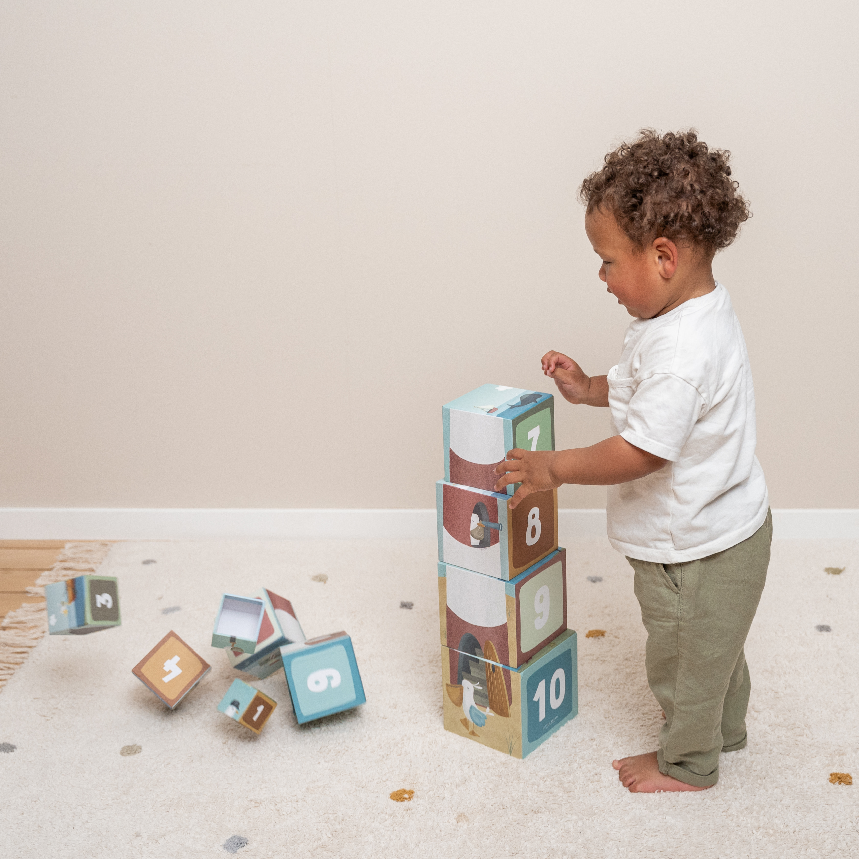 Little Dutch Kartonowa Wieża Sailors Bay 18m+