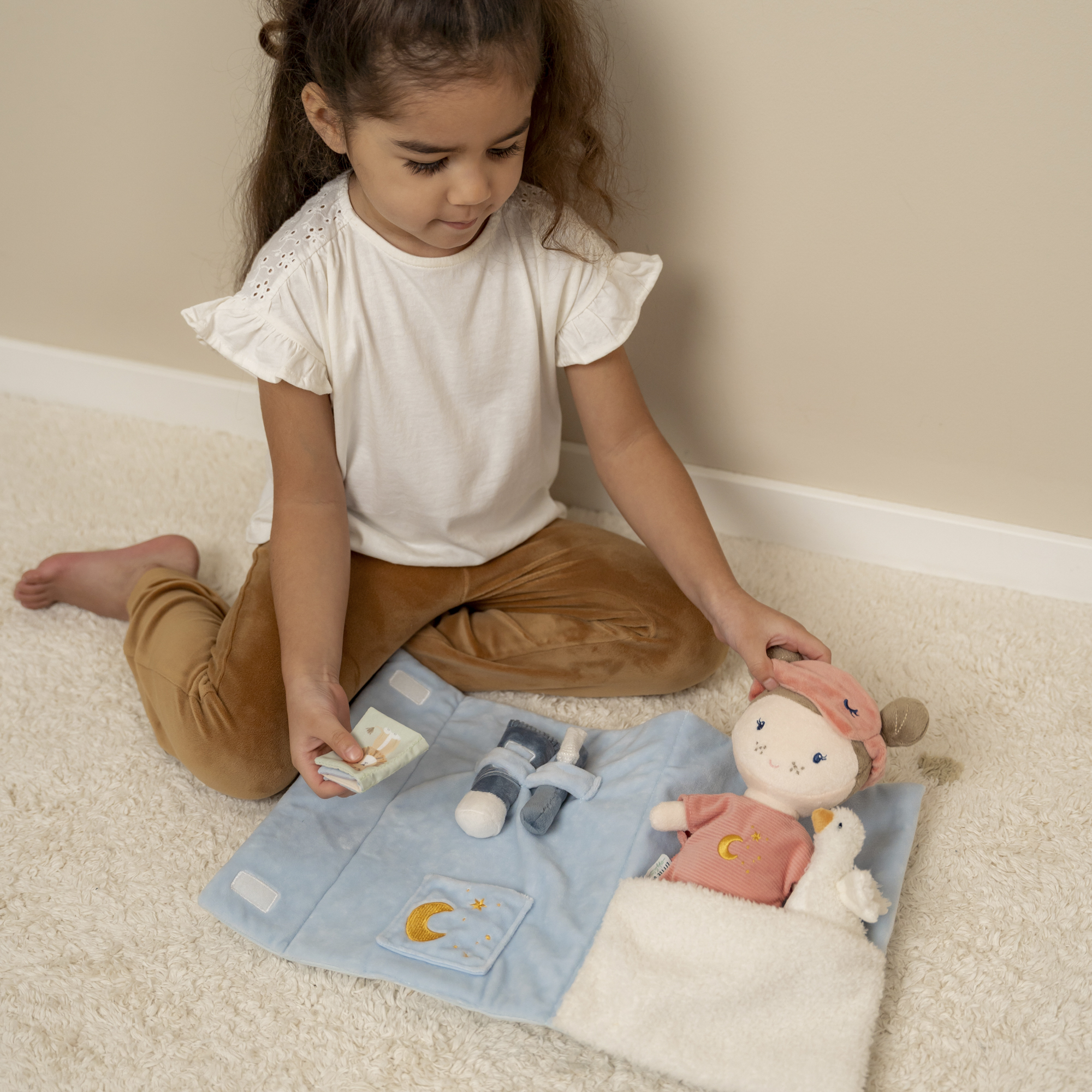 Little Dutch Lalka szmaciana Rosa ze śpiworkiem 12m+