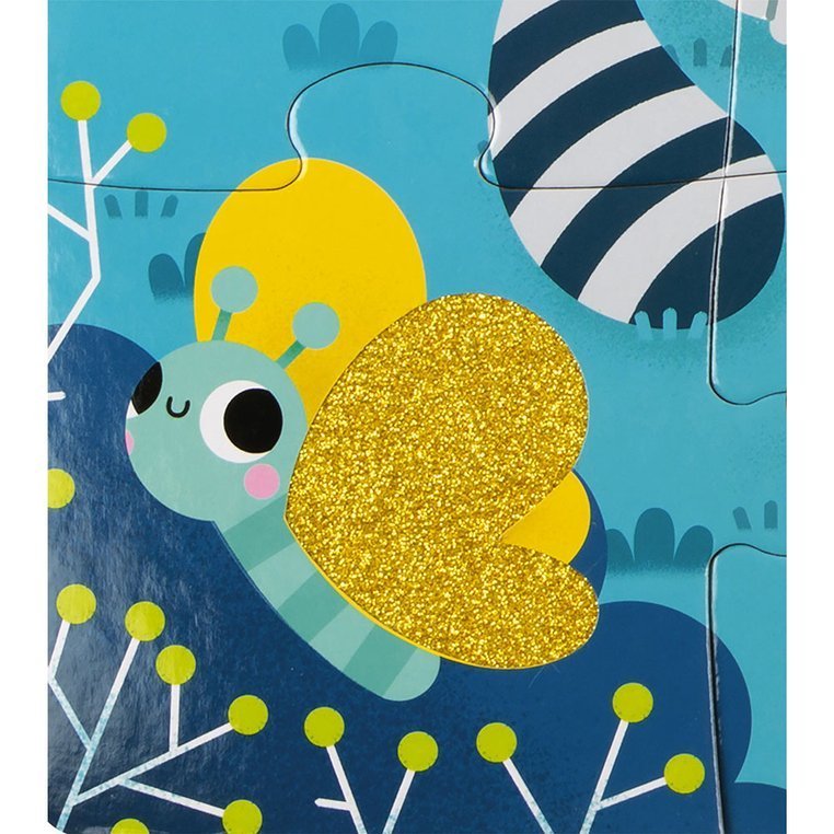 Janod Puzzle Sensoryczne Leśne Zwierzęta 20el 2+