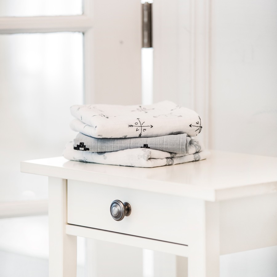 Aden & Anais Pieluszki Muślinowe Zestaw 3 szt. 70x70 'Lovestruck'