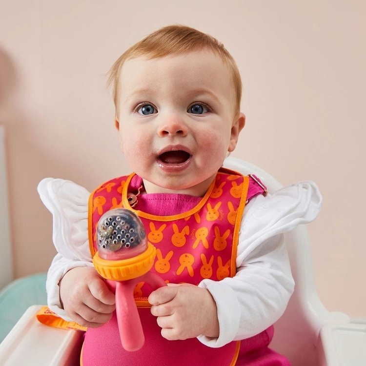 B.Box, Gryzak silikonowy do podawania pokarmu Strawberry Shake