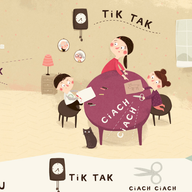 Pucio uczy się mówić. Zabawy dźwiękonaśladowcze 1+