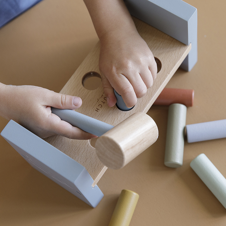 Little Dutch Przebijanka Błękit 12m+