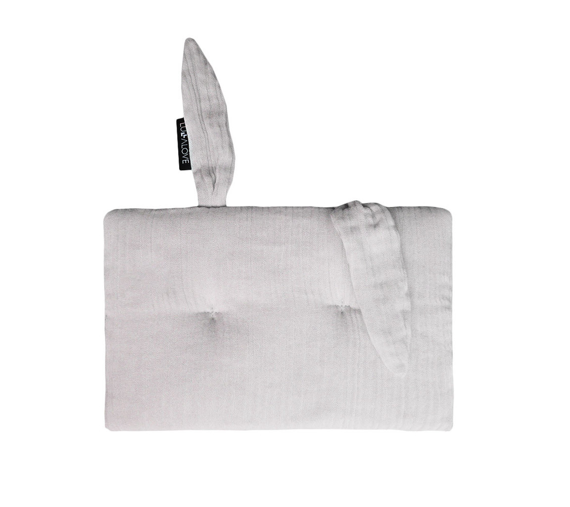 Lullalove Poduszka Królik Ice Grey 0+