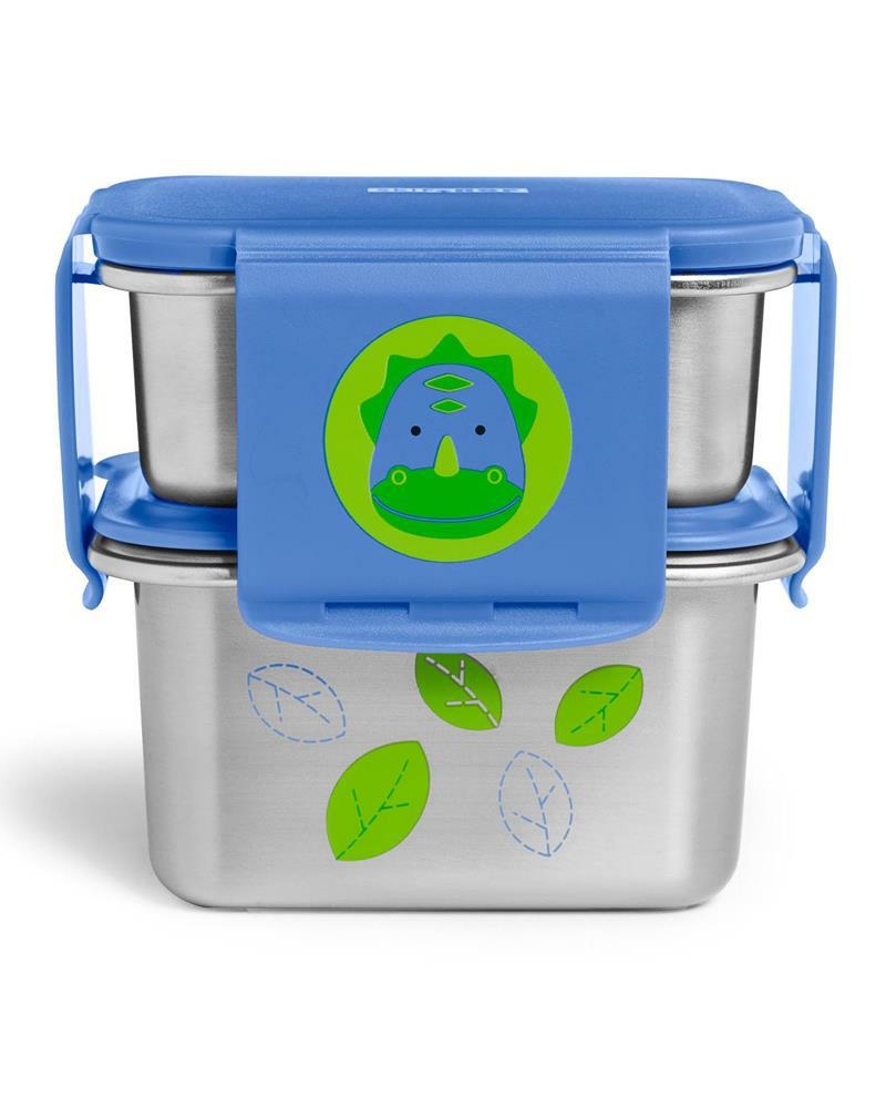 Skip Hop Pojemnik Śniadaniowy Dinozaur 3+ | BPA Free