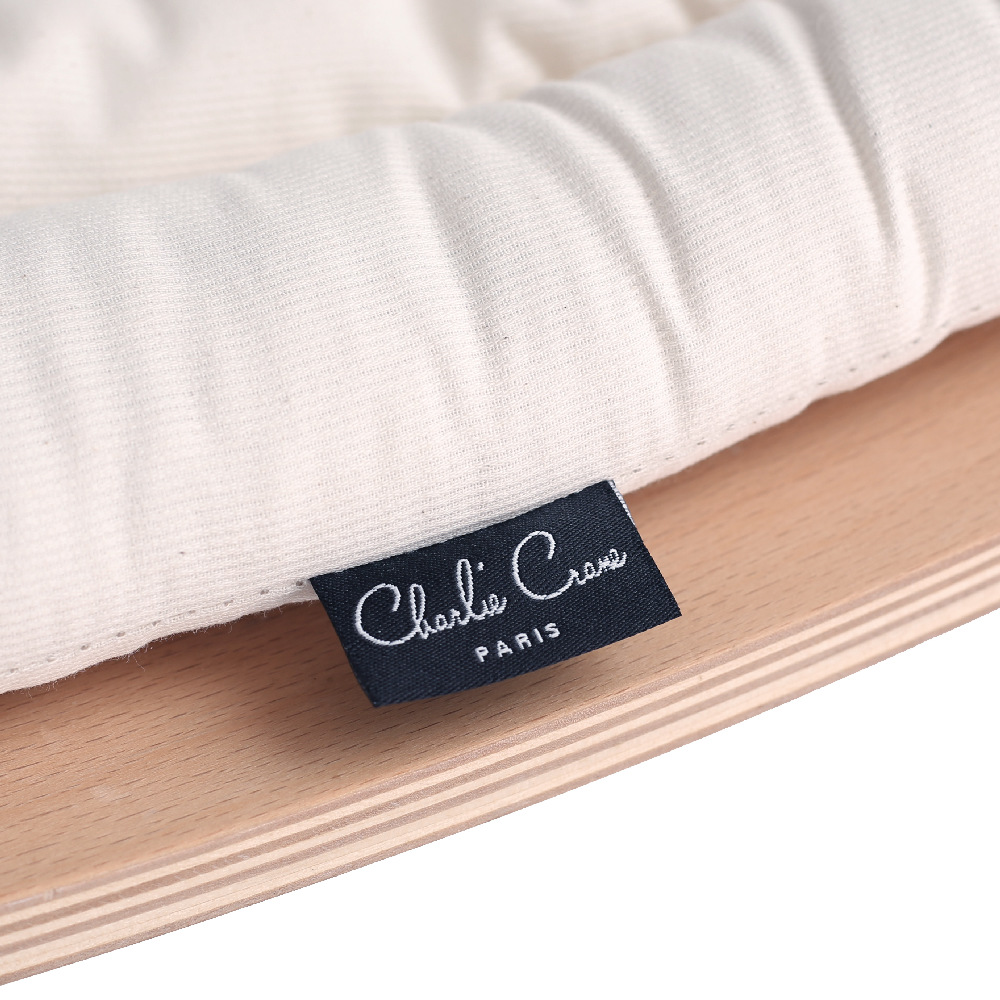 Charlie Crane Leżaczek Levo buk Gentle White 0+