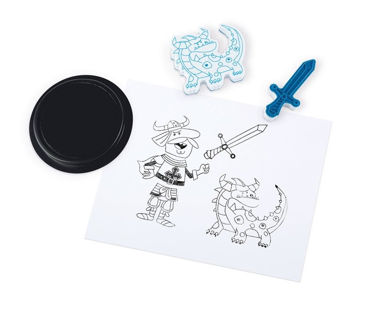 Janod Zestaw Stempelki Rycerze 3+ lat